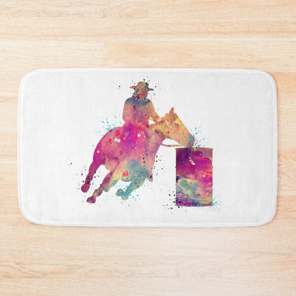Item preview, Boy Barrel Racer Cowboy Watercolor Rodeo Gift designed and sold by LotusGifts.
