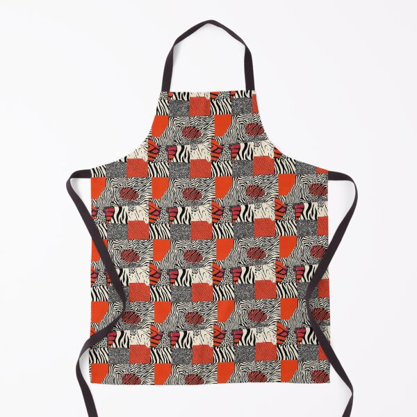 Item preview, Textile Collage of Wild Prints designed and sold by MidArtForge.