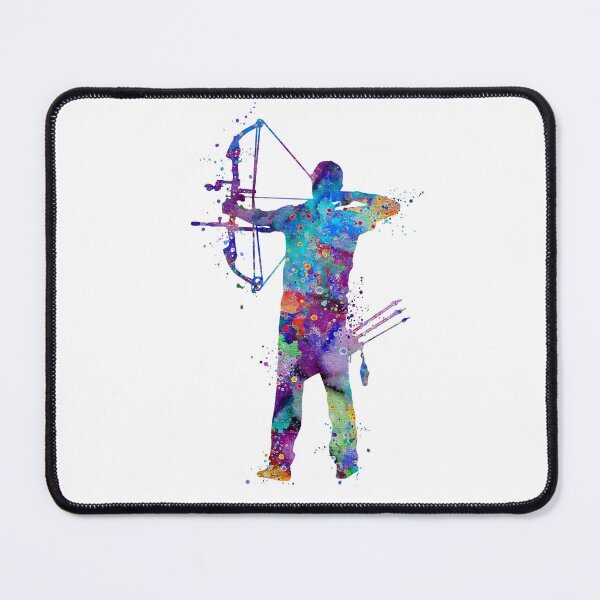 Item preview, Archery Boy Watercolor Sport Gift designed and sold by LotusGifts.