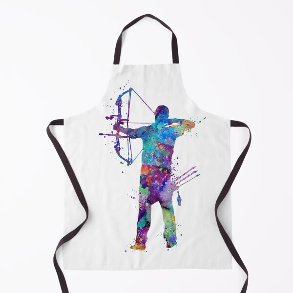 Item preview, Archery Boy Watercolor Sport Gift designed and sold by LotusGifts.