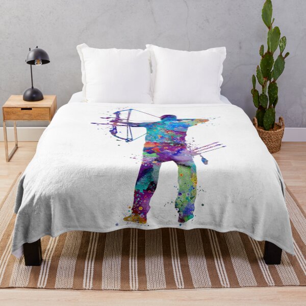 Item preview, Archery Boy Watercolor Sport Gift designed and sold by LotusGifts.