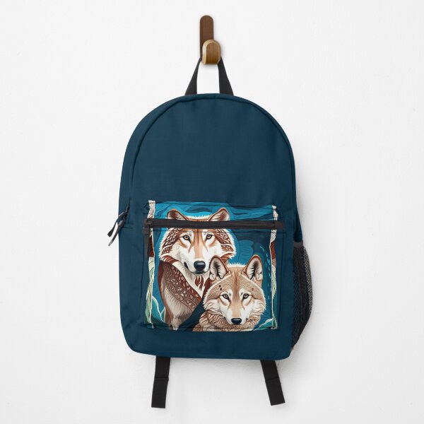 Item preview, Wolf Couple Design. Wolves in nature. designed and sold by Shoot-The-Moon.