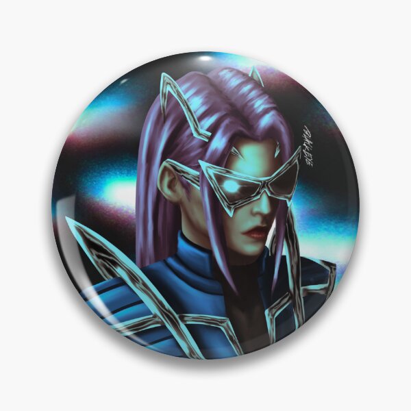 Item preview, Blue Cyberpunk Warrior designed and sold by BEblackeye.