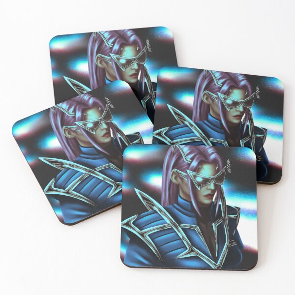 Item preview, Blue Cyberpunk Warrior designed and sold by BEblackeye.