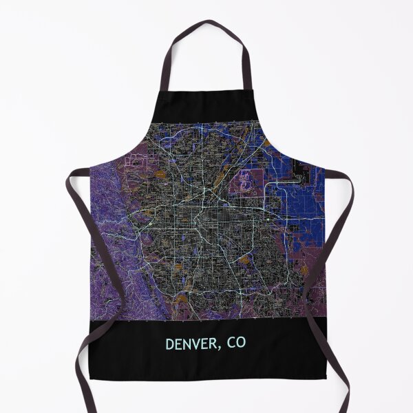 Item preview, DENVER, CO 100K Topographical Map Dark designed and sold by PGHPhotoCo.