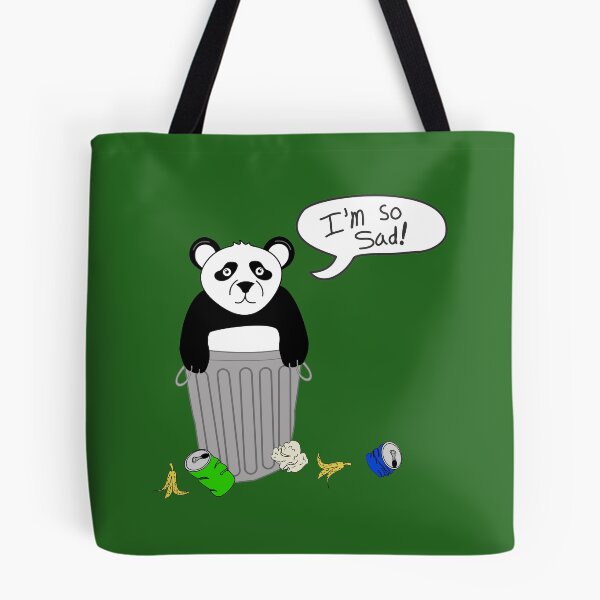 Item preview, sad trash panda designed and sold by B0red.