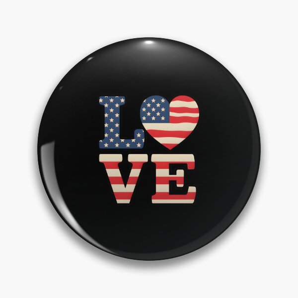 Item preview, American Flag Love designed and sold by macadolie.