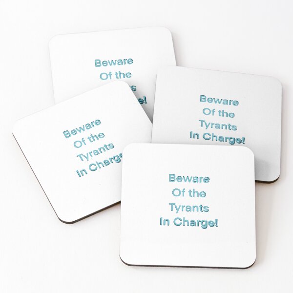 Item preview, Maoulouv-Beware Blue simple designed and sold by MaouLouv.