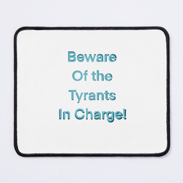 Item preview, Maoulouv-Beware Blue simple designed and sold by MaouLouv.