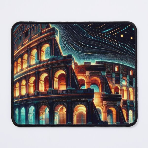 Item preview, Abstract Rome Colosseum Victor Vasarely Style Great Design designed and sold by Creat-Des.