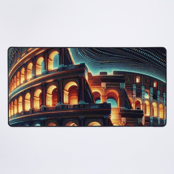 Item preview, Abstract Rome Colosseum Victor Vasarely Style Great Design designed and sold by Creat-Des.