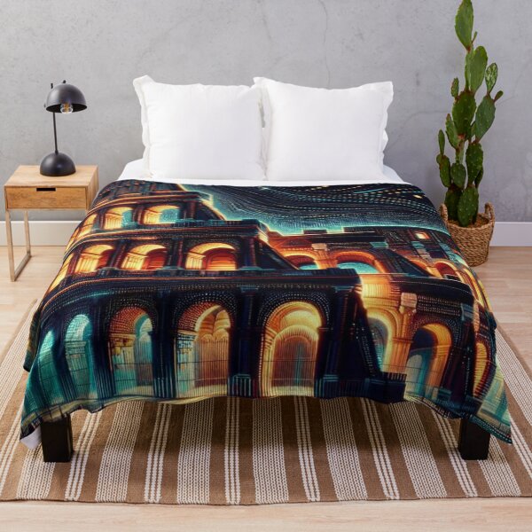Item preview, Abstract Rome Colosseum Victor Vasarely Style Great Design designed and sold by Creat-Des.