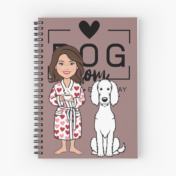 Item preview, Dog Mom All Day Every Day – Cozy Morning with a Kuvasz designed and sold by GoodyPaws.