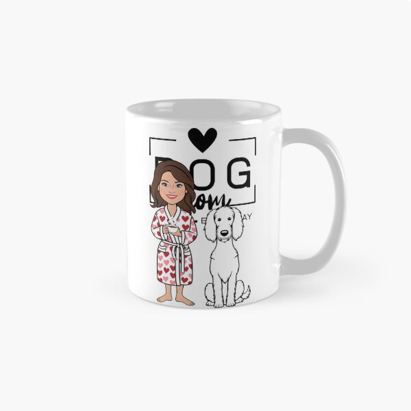 Item preview, Dog Mom All Day Every Day – Cozy Morning with a Kuvasz designed and sold by GoodyPaws.