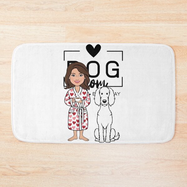 Item preview, Dog Mom All Day Every Day – Cozy Morning with a Kuvasz designed and sold by GoodyPaws.