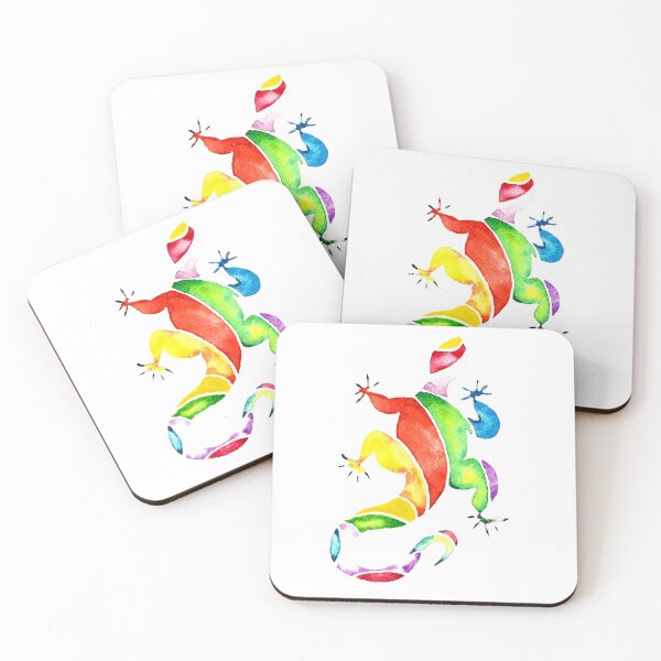 Item preview, rainbow lizard designed and sold by primmiemaii.