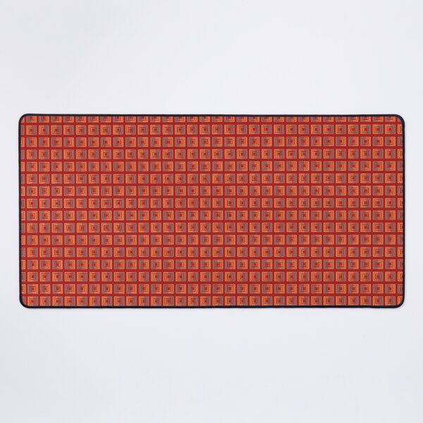 Item preview,  Seamless Geometric Pattern with Orange and Gray Square Motifs on Neutral Background designed and sold by ANGOON7455.