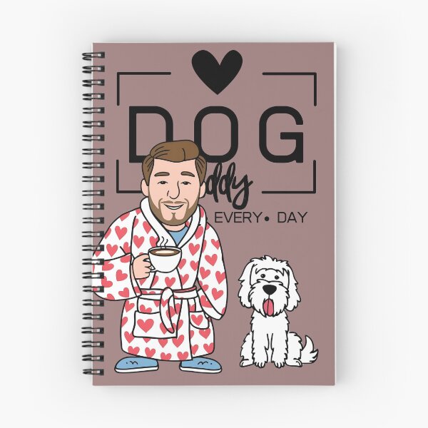 Item preview, Dog Dad All Day Every Day – Cozy Morning with a Kuvasz designed and sold by GoodyPaws.