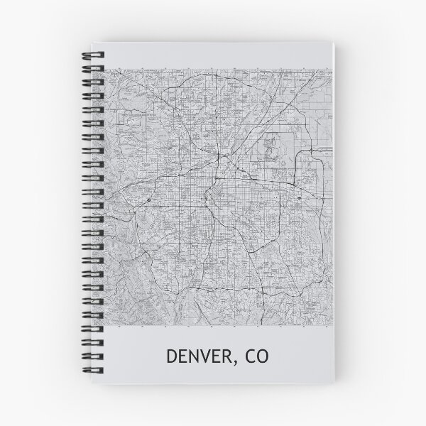 Item preview, DENVER, CO 100K Topographical Map Grey designed and sold by PGHPhotoCo.
