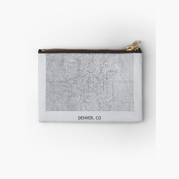 Item preview, DENVER, CO 100K Topographical Map Grey designed and sold by PGHPhotoCo.