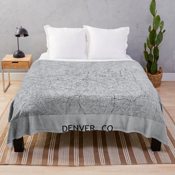 Item preview, DENVER, CO 100K Topographical Map Grey designed and sold by PGHPhotoCo.