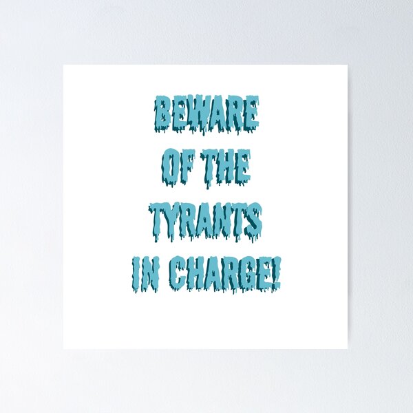 Item preview, Maoulouv-Beware Blue designed and sold by MaouLouv.