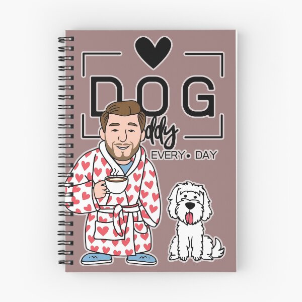 Item preview, Dog Dad All Day Every Day – Cozy Morning with a Kuvasz designed and sold by GoodyPaws.