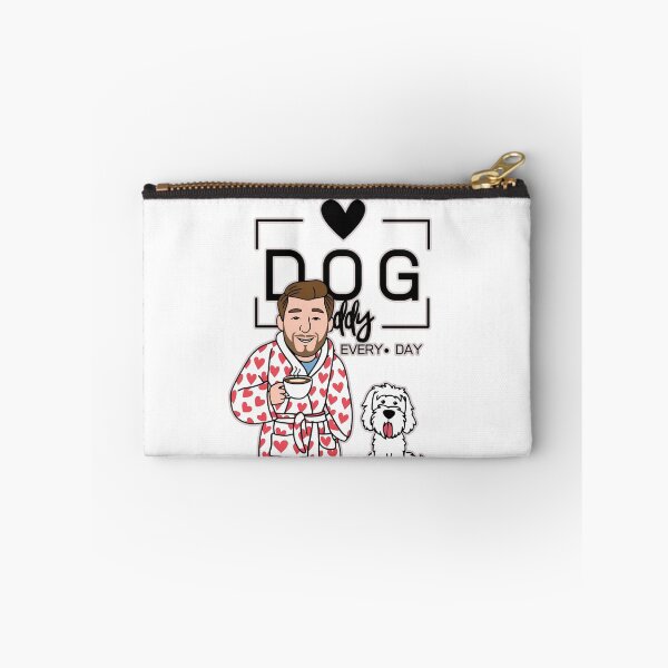 Item preview, Dog Dad All Day Every Day – Cozy Morning with a Kuvasz designed and sold by GoodyPaws.