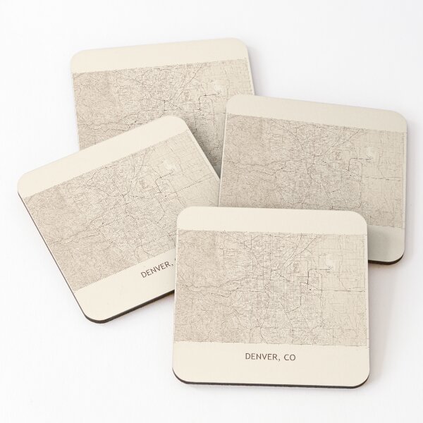 Item preview, DENVER, CO 100K Topographical Map Vintage designed and sold by PGHPhotoCo.