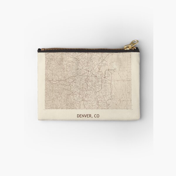 Item preview, DENVER, CO 100K Topographical Map Vintage designed and sold by PGHPhotoCo.
