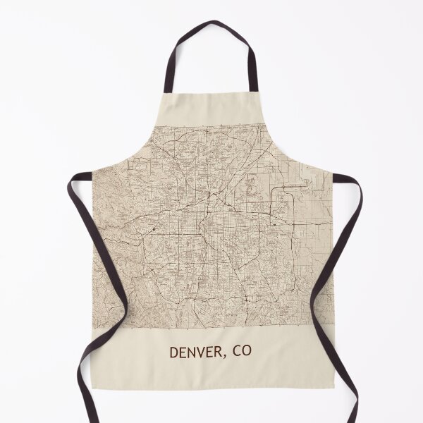 Item preview, DENVER, CO 100K Topographical Map Vintage designed and sold by PGHPhotoCo.