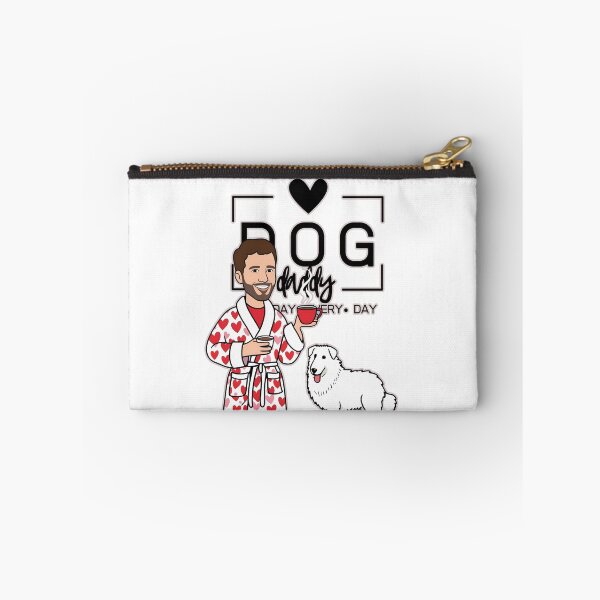 Item preview, Dog Dad All Day Every Day – Cozy Morning with a Kuvasz designed and sold by GoodyPaws.