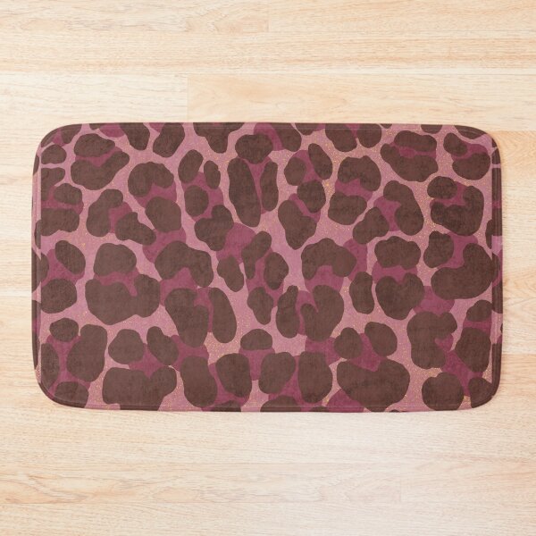 Item preview, Leopard print. Espresso rose with gold flecks. designed and sold by Sandra Brezina.
