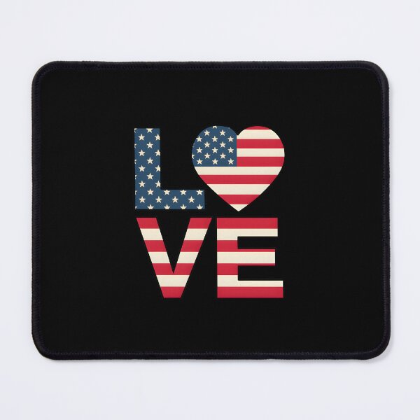 Item preview, USA Flag Love designed and sold by macadolie.