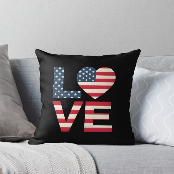 Item preview, USA Flag Love designed and sold by macadolie.