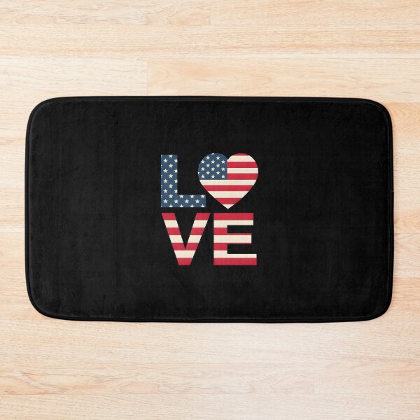 Item preview, USA Flag Love designed and sold by macadolie.