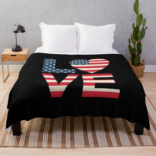 Item preview, USA Flag Love designed and sold by macadolie.
