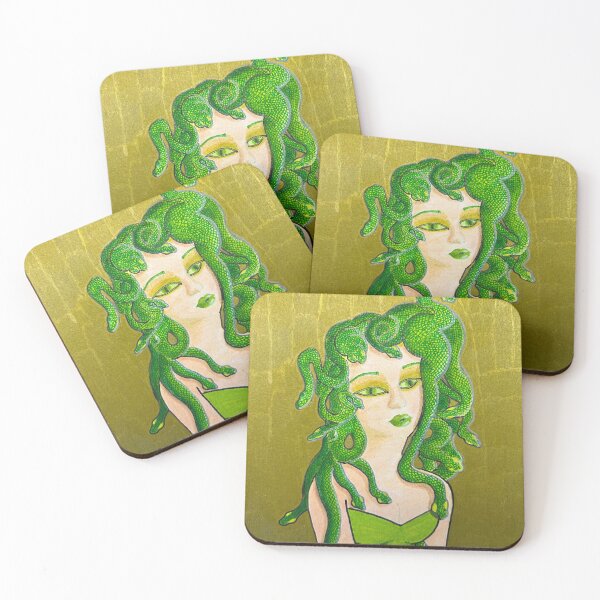 Item preview, The Mysterious Medusa-Snake designed and sold by Saltwater Siren.