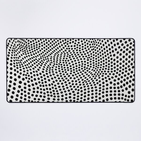 Item preview, Black and White Dot Pattern designed and sold by ArtSE46.