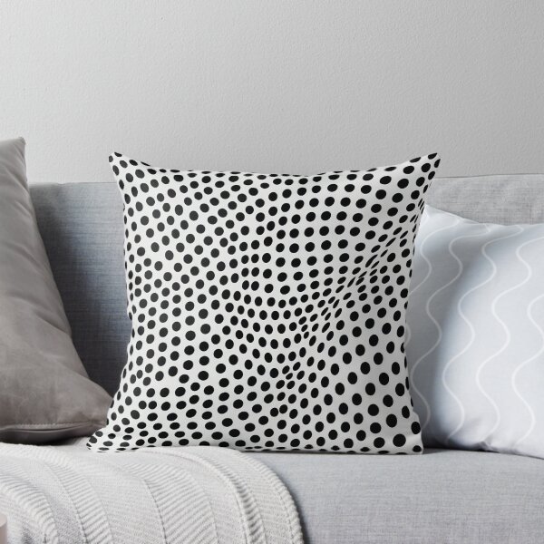 Item preview, Black and White Dot Pattern designed and sold by ArtSE46.