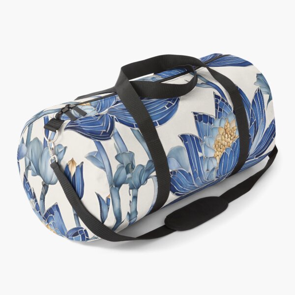 Item preview, Chinese Mosaic Lotus Blue & White designed and sold by Glam-OOTD.