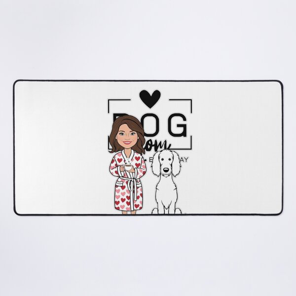 Item preview, Dog Mom All Day Every Day – Cozy Morning with a Kuvasz designed and sold by GoodyPaws.