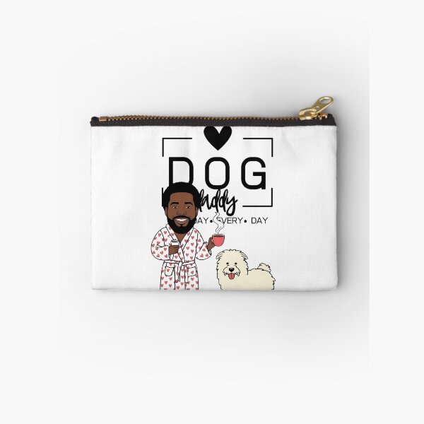 Item preview, Dog Dad All Day Every Day – Cozy Morning with a Pyrenean Sheepdog designed and sold by GoodyPaws.