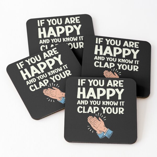 Item preview, If you are happy, clap your hands designed and sold by SpecialtiesShop.