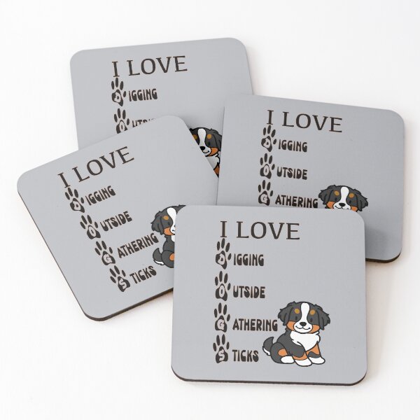 Item preview, I Love Dogs Digging Outside Acronym designed and sold by TheAcronymystic.