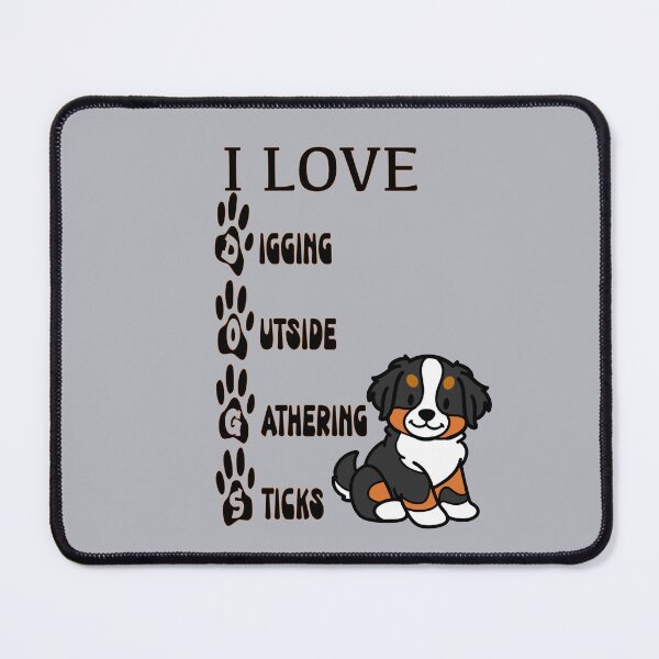 Item preview, I Love Dogs Digging Outside Acronym designed and sold by TheAcronymystic.