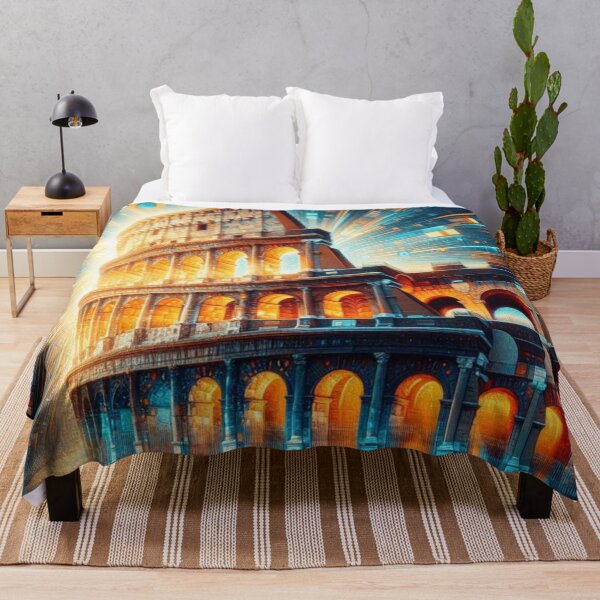 Item preview, Abstract Rome Colosseum Victor Vasarely Style Great Design designed and sold by Creat-Des.