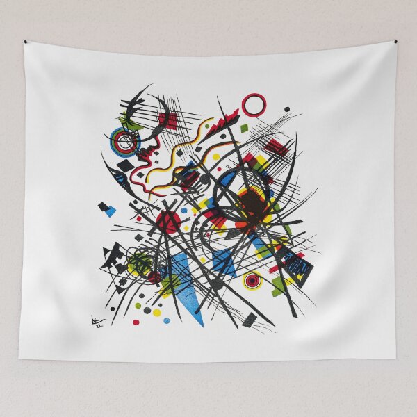 Item preview, Wassily Kandinsky Abstract Art 1922 designed and sold by SafariCreativeD.