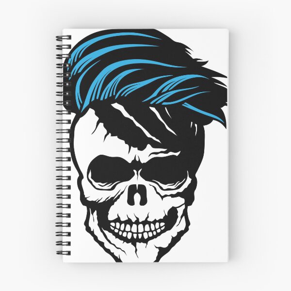 Item preview, skull head hipster hairstyle designed and sold by Achille3777.