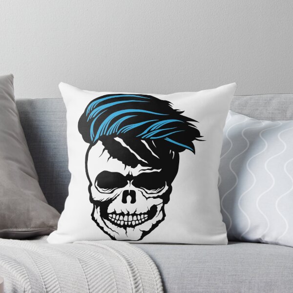 Item preview, skull head hipster hairstyle designed and sold by Achille3777.